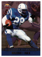 Marshall Faulk - Indianapolis Colts (NFL Football Card) 1997 Score Board Playbook - Running Back # 4 Mint