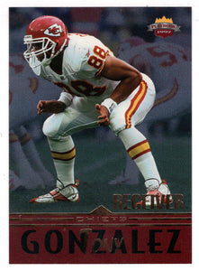 Tony Gonzalez RC - Kansas City Chiefs (NFL Football Card) 1997 Score Board Playbook - RK # 1 Mint