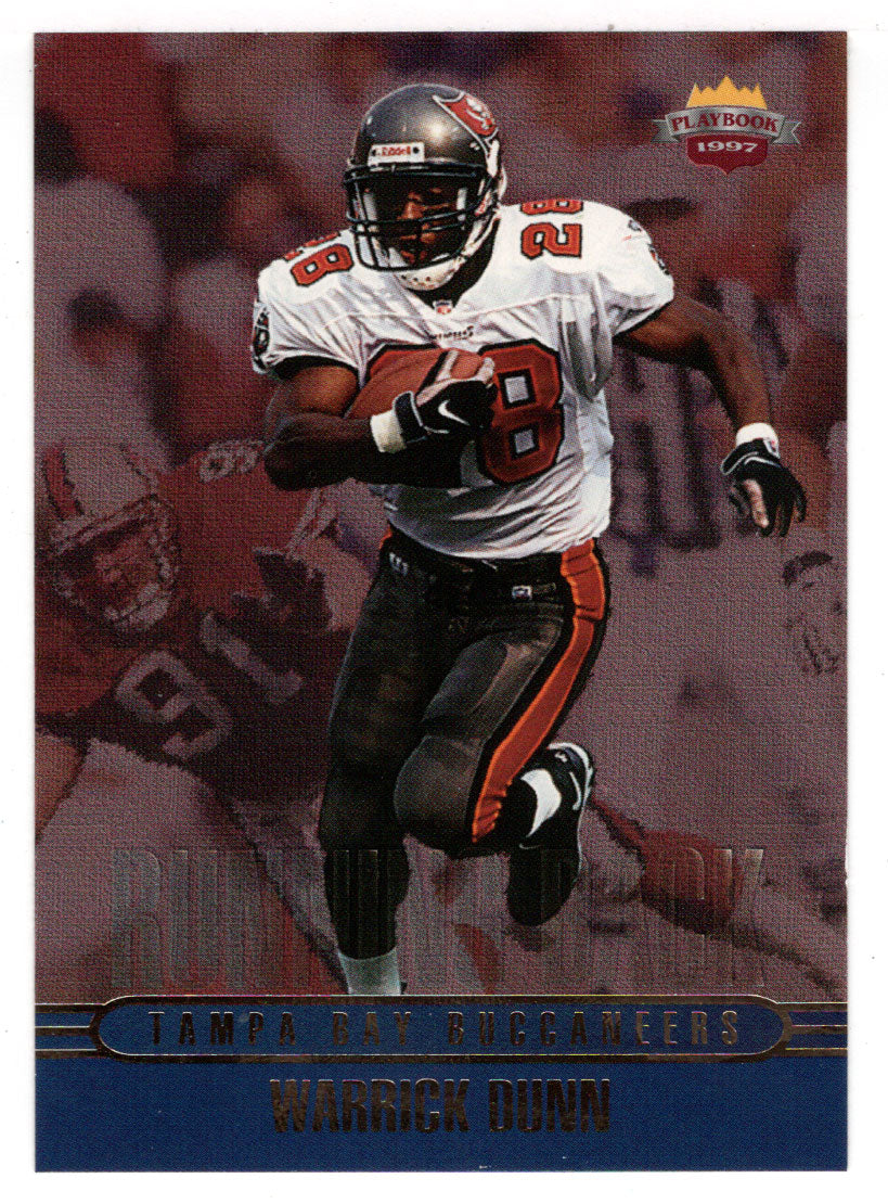 Warrick Dunn RC - Tampa Bay Buccaneers (NFL Football Card) 1997 Score Board Playbook - RK # 3 Mint