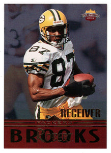 Robert Brooks - Green Bay Packers (NFL Football Card) 1997 Score Board Playbook - Wide Receiver # 4 Mint