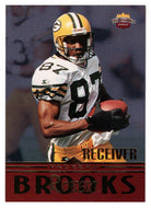 Robert Brooks - Green Bay Packers (NFL Football Card) 1997 Score Board Playbook - Wide Receiver # 4 Mint