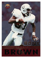 Tim Brown - Oakland Raiders (NFL Football Card) 1997 Score Board Playbook - Wide Receiver # 7 Mint