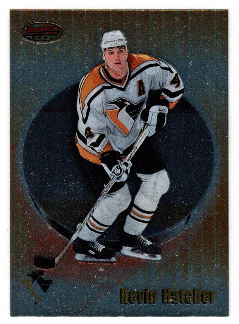 Kevin Hatcher - Pittsburgh Penguins (NHL Hockey Card) 1998-99 Bowman's Best # 24 Mint