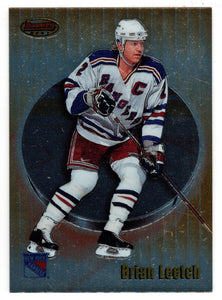 Brian Leetch - New York Rangers (NHL Hockey Card) 1998-99 Bowman's Best # 25 Mint