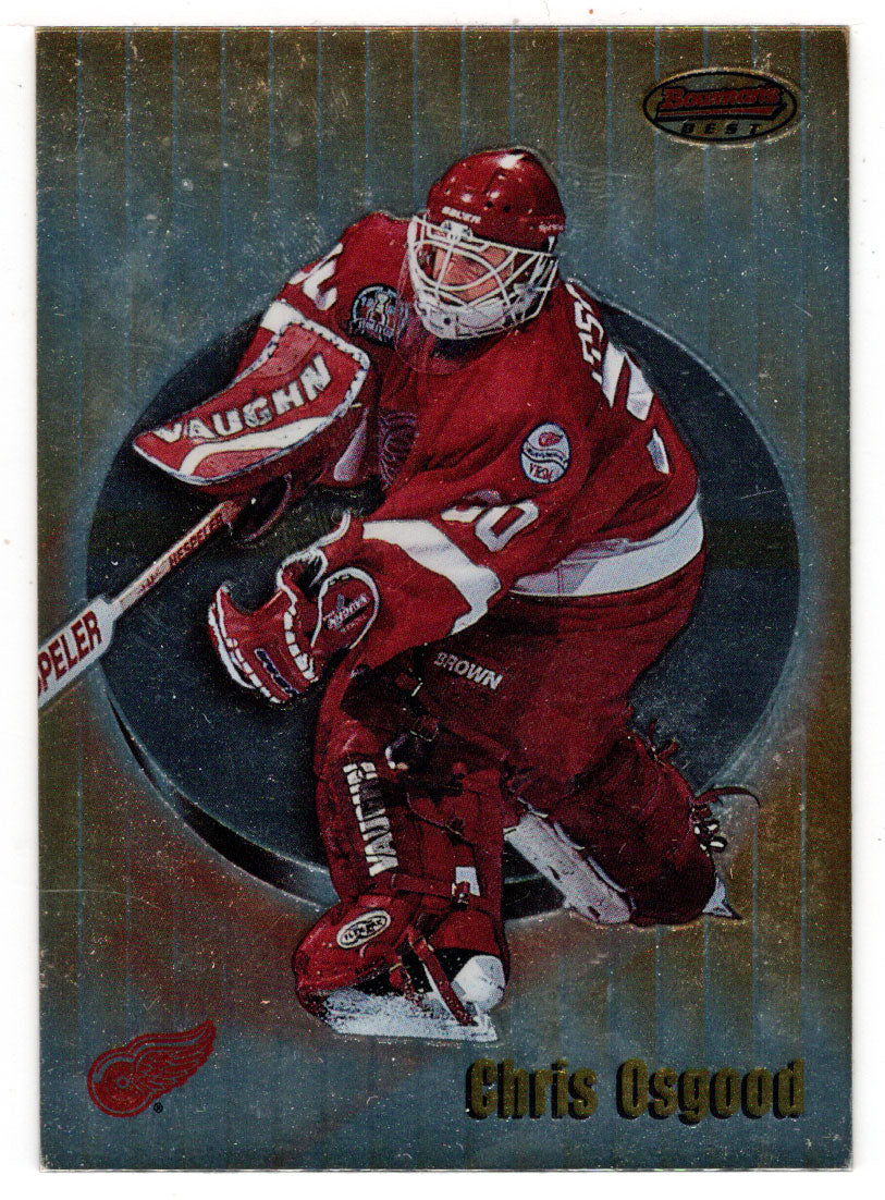 Chris Osgood - Detroit Red Wings (NHL Hockey Card) 1998-99 Bowman's Best # 27 Mint