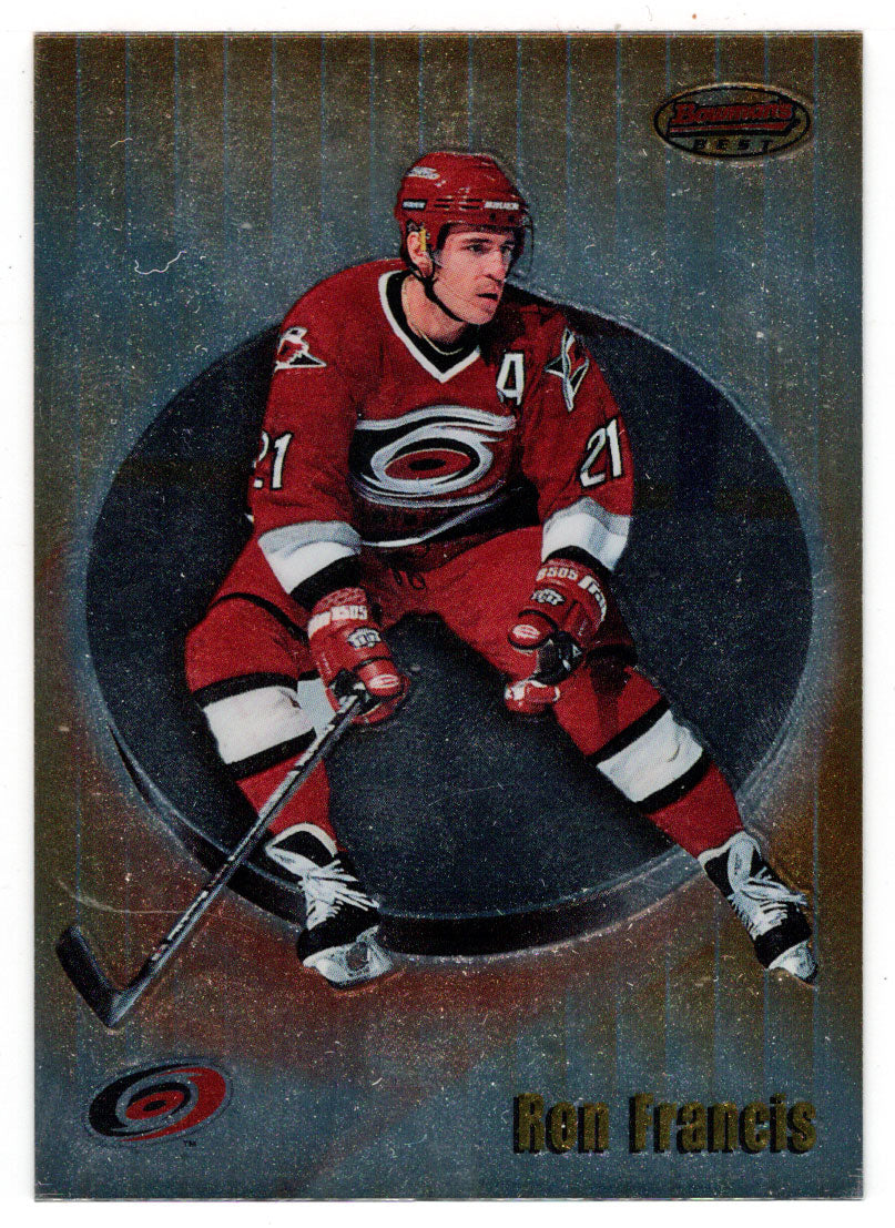 Ron Francis - Carolina Hurricanes (NHL Hockey Card) 1998-99 Bowman's Best # 50 Mint