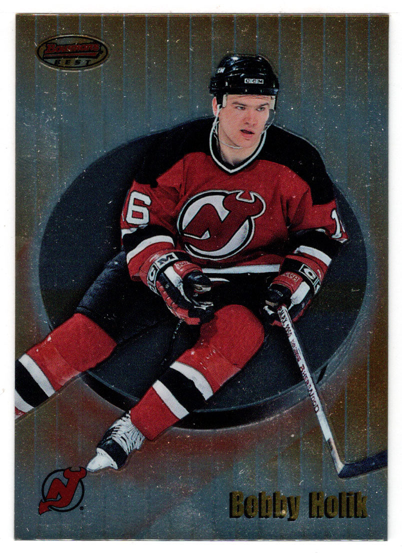 Bobby Holik - New Jersey Devils (NHL Hockey Card) 1998-99 Bowman's Best # 53 Mint