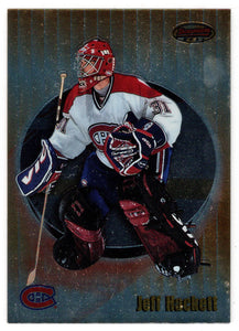 Jeff Hackett - Montreal Canadiens (NHL Hockey Card) 1998-99 Bowman's Best # 63 Mint