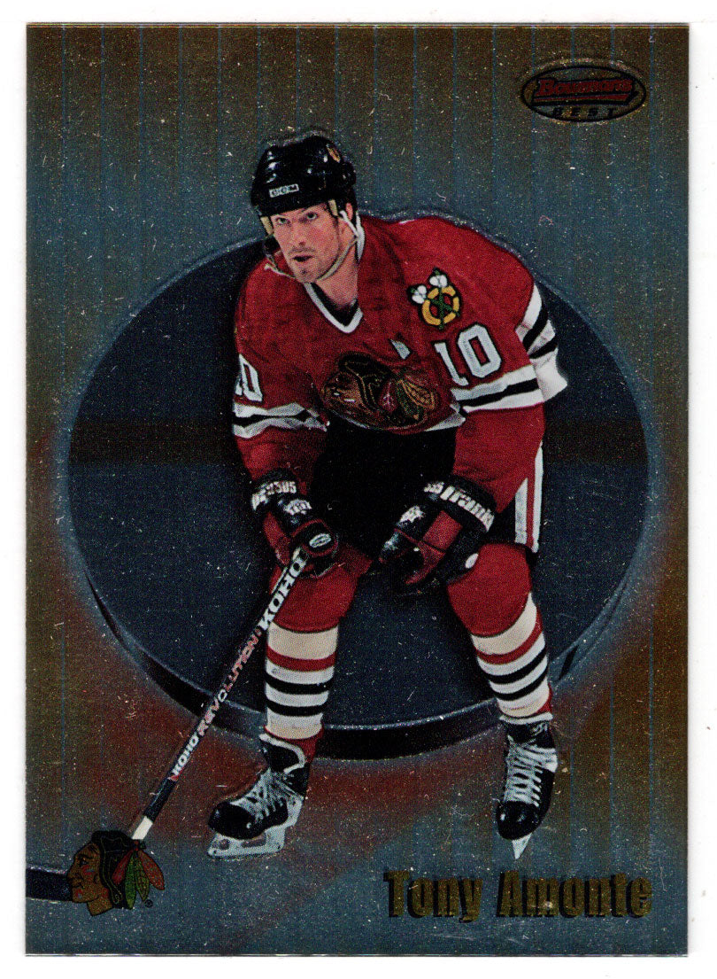 Tony Amonte - Chicago Blackhawks (NHL Hockey Card) 1998-99 Bowman's Best # 77 Mint