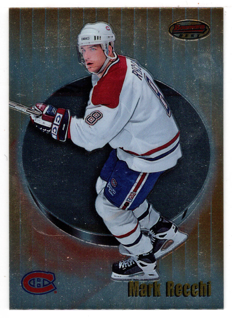 Mark Recchi - Montreal Canadiens (NHL Hockey Card) 1998-99 Bowman's Best # 96 Mint