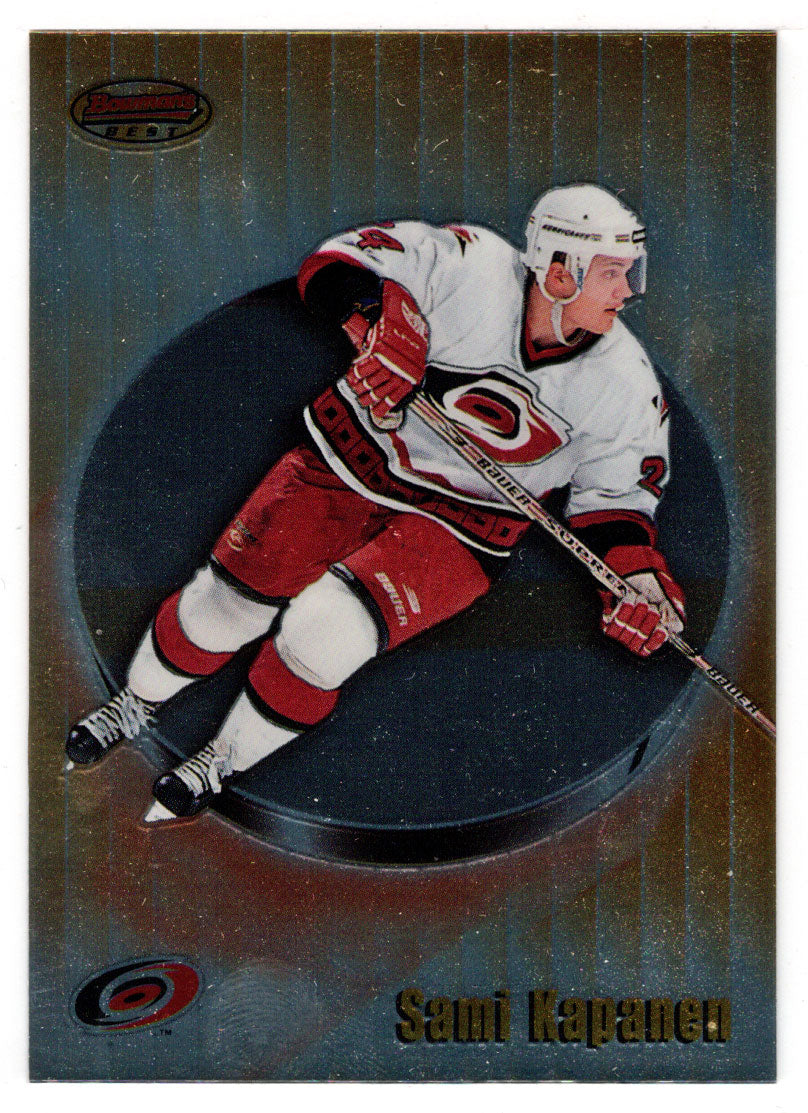 Sami Kapanen - Carolina Hurricanes (NHL Hockey Card) 1998-99 Bowman's Best # 97 Mint