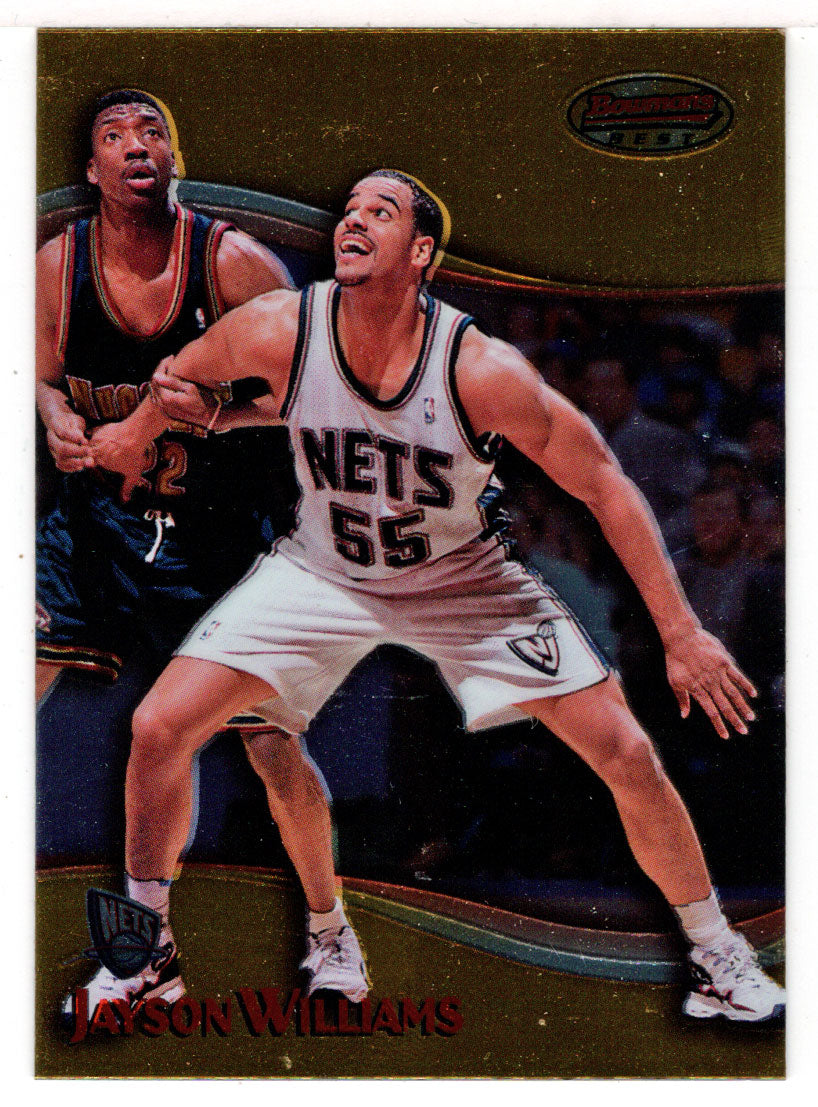 Jayson Williams - New Jersey Nets (NBA Basketball Card) 1998-99 Bowman –  PictureYourDreams