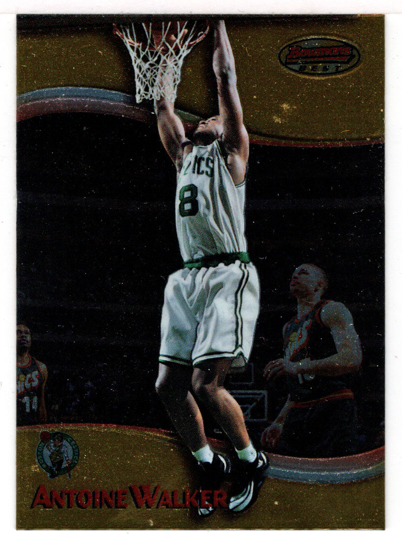 Antoine Walker - Boston Celtics (NBA Basketball Card) 1998-99 Bowman's Best # 90 Mint
