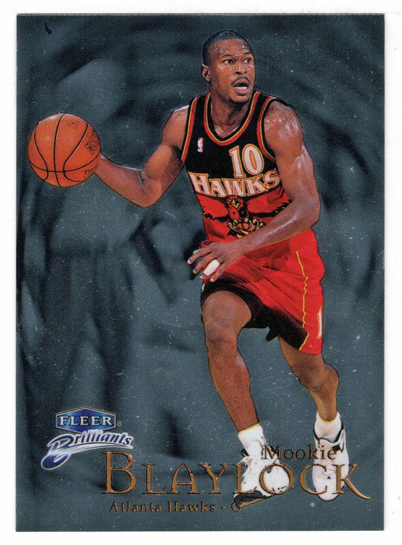 Mookie Blaylock - Atlanta Hawks (NBA Basketball Card) 1998-99 Fleer  Brilliants # 41 Mint