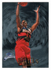 LaPhonso Ellis - Atlanta Hawks (NBA Basketball Card) 1998-99 Fleer Brilliants # 42 Mint