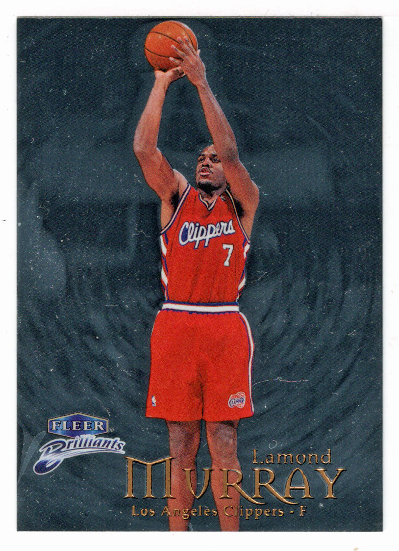Lamond Murray Los Angeles Clippers (NBA Basketball Card) 1998-99 Fleer  Brilliants 46 Mint
