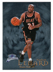 Voshon Lenard - Miami Heat (NBA Basketball Card) 1998-99 Fleer Brilliants # 47 Mint
