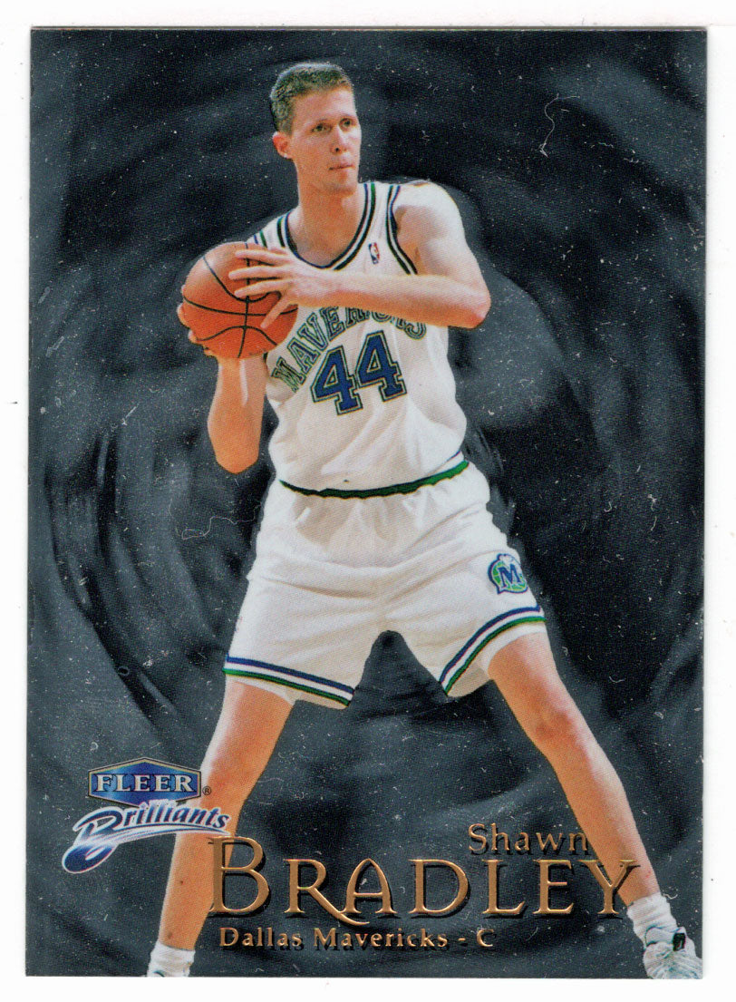 Shawn Bradley - Dallas Mavericks (NBA Basketball Card) 1998-99 Fleer Brilliants # 76 Mint