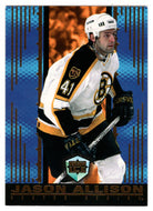 Jason Allison - Boston Bruins (NHL Hockey Card) 1998-99 Pacific Dynagon Ice # 7 Mint