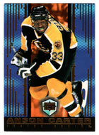 Anson Carter - Boston Bruins (NHL Hockey Card) 1998-99 Pacific Dynagon Ice # 10 Mint