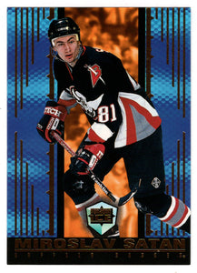 Miroslav Satan - Buffalo Sabres (NHL Hockey Card) 1998-99 Pacific Dynagon Ice # 21 Mint