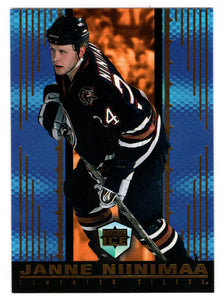 Janne Niinimaa - Edmonton Oilers (NHL Hockey Card) 1998-99 Pacific Dynagon Ice # 74 Mint