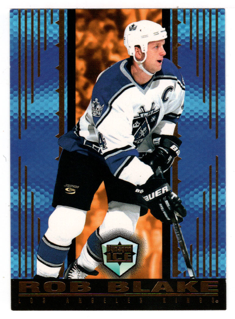 Rob Blake - Los Angeles Kings (NHL Hockey Card) 1998-99 Pacific Dynagon Ice # 86 Mint