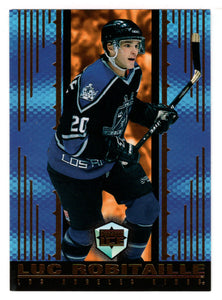 Luc Robitaille - Los Angeles Kings (NHL Hockey Card) 1998-99 Pacific Dynagon Ice # 90 Mint