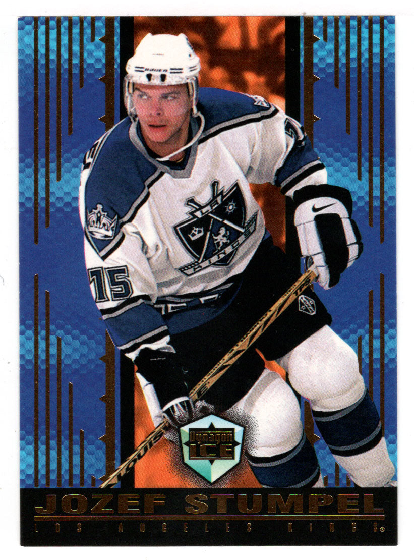 Jozef Stumpel - Los Angeles Kings (NHL Hockey Card) 1998-99 Pacific Dynagon Ice # 91 Mint