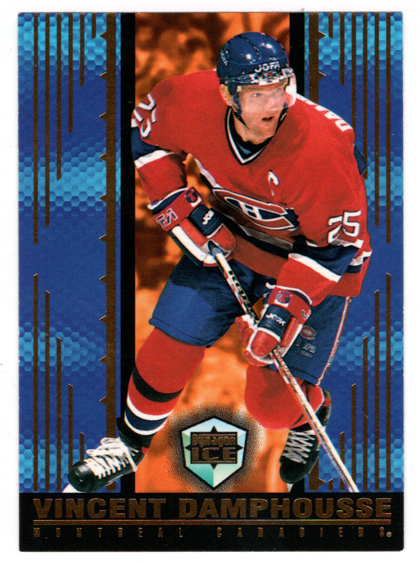 Vincent Damphousse - Montreal Canadiens (NHL Hockey Card) 1998-99 Pacific Dynagon Ice # 95 Mint