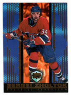 Sergei Zholtok - Montreal Canadiens (NHL Hockey Card) 1998-99 Pacific Dynagon Ice # 99 Mint