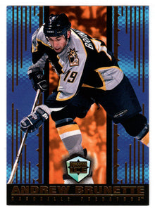 Andrew Brunette - Nashville Predators (NHL Hockey Card) 1998-99 Pacific Dynagon Ice # 100 Mint