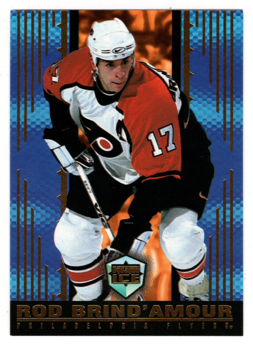 Rod Brind'Amour - Philadelphia Flyers (NHL Hockey Card) 1998-99 Pacific Dynagon Ice # 133 Mint