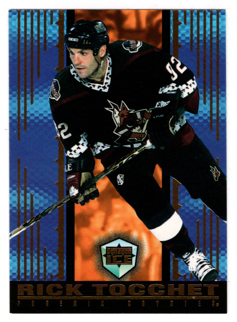 Rick Tocchet - Phoenix Coyotes (NHL Hockey Card) 1998-99 Pacific Dynagon Ice # 146 Mint