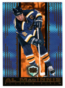 Al MacInnis - St. Louis Blues (NHL Hockey Card) 1998-99 Pacific Dynagon Ice # 159 Mint