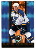 Chris Pronger - St. Louis Blues (NHL Hockey Card) 1998-99 Pacific Dynagon Ice # 161 Mint