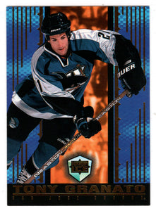 Tony Granato - San Jose Sharks (NHL Hockey Card) 1998-99 Pacific Dynagon Ice # 165 Mint
