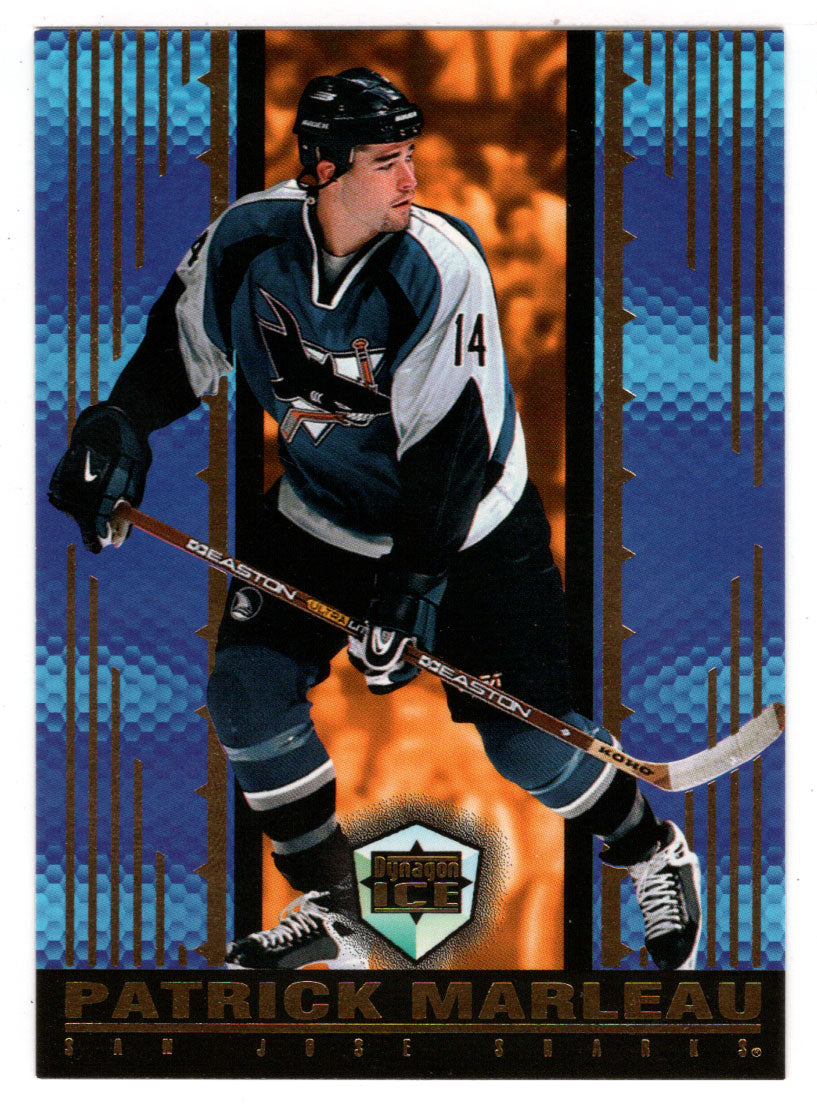 Patrick Marleau - San Jose Sharks (NHL Hockey Card) 1998-99 Pacific Dynagon Ice # 167 Mint