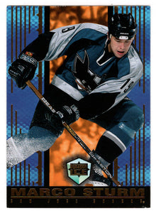 Marco Sturm - San Jose Sharks (NHL Hockey Card) 1998-99 Pacific Dynagon Ice # 169 Mint