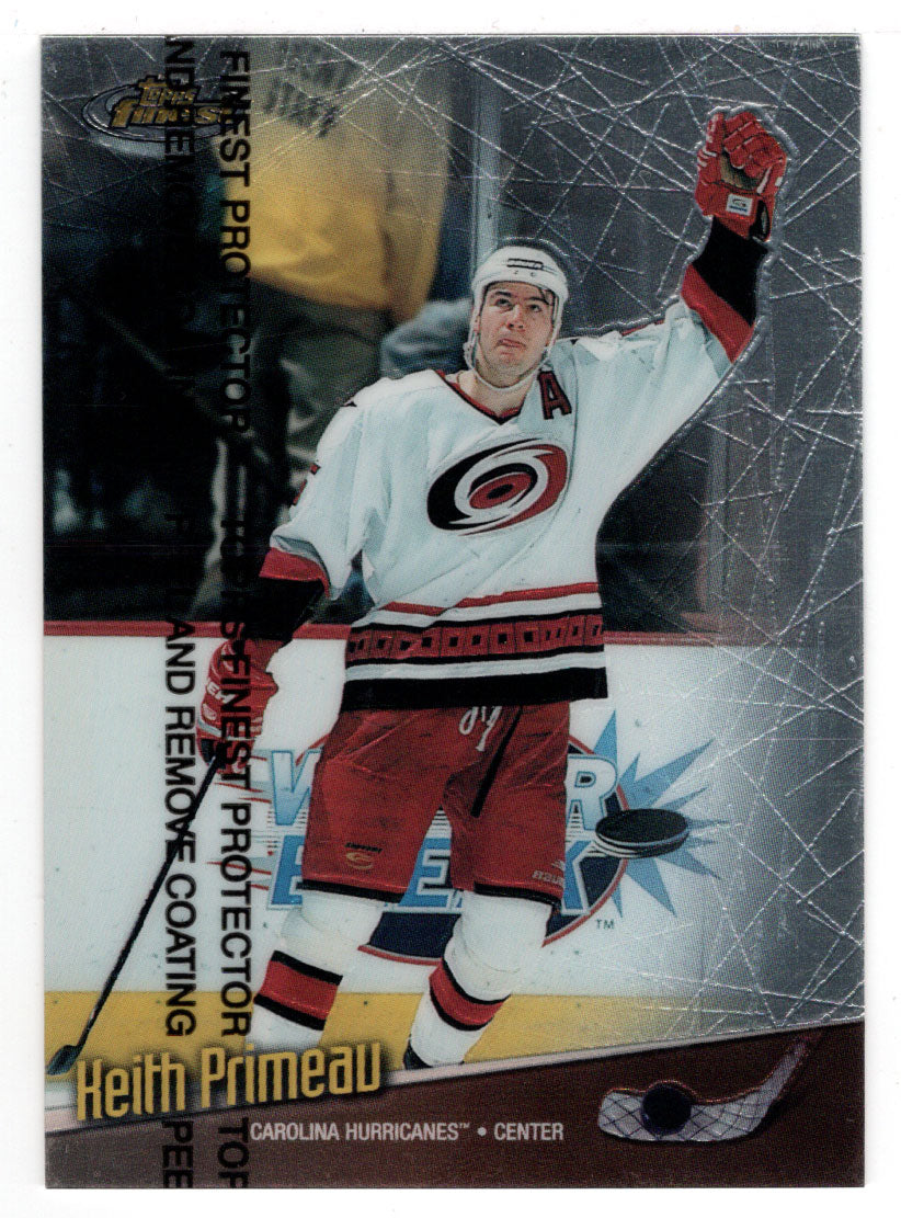 Keith Primeau - Carolina Hurricanes (NHL Hockey Card) 1998-99 Topps Finest # 42 Mint