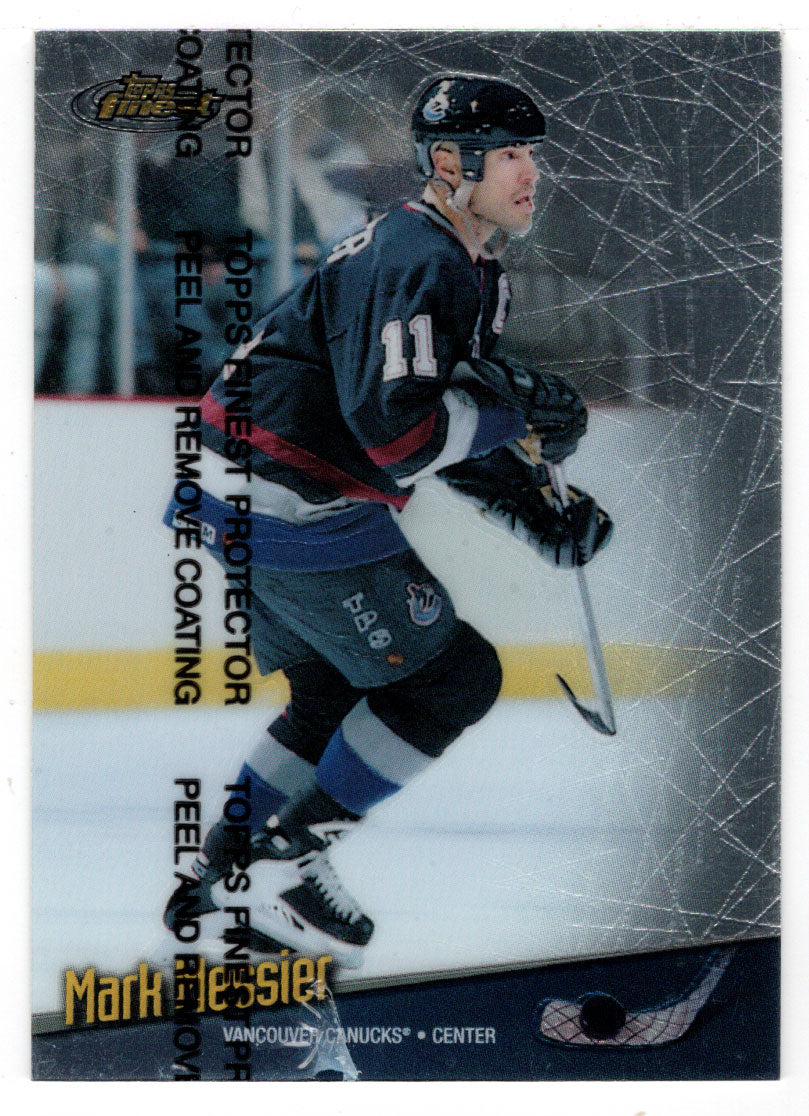 Mark Messier - Vancouver Canucks (NHL Hockey Card) 1998-99 Topps Finest # 68 Mint