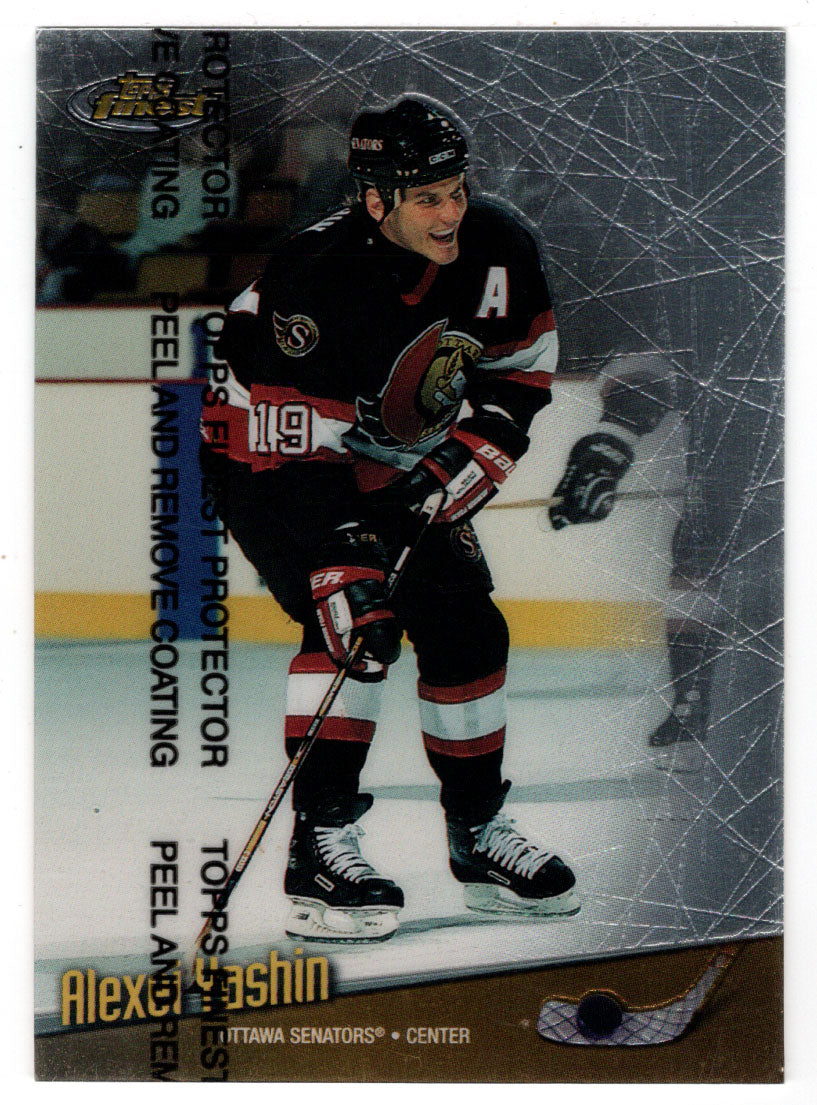 Alexei Yashin - Ottawa Senators (NHL Hockey Card) 1998-99 Topps Finest # 96 Mint