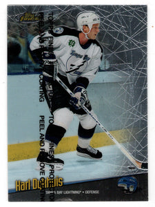 Karl Dykhuis - Tampa Bay Lightning (NHL Hockey Card) 1998-99 Topps Finest # 122 Mint