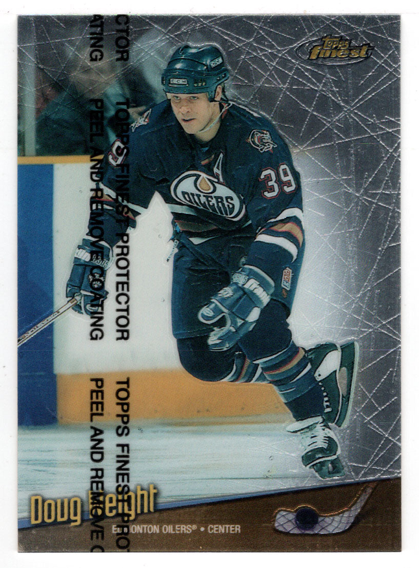 Doug Weight - Edmonton Oilers (NHL Hockey Card) 1998-99 Topps Finest # 133 Mint