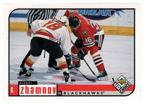 Alexei Zhamnov - Chicago Blackhawks (NHL Hockey Card) 1998-99 Upper Deck Choice # 48 Mint