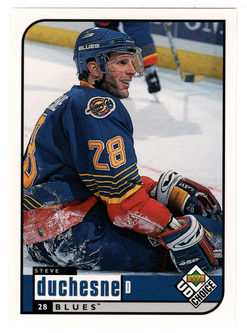 Steve Duchesne - St. Louis Blues (NHL Hockey Card) 1998-99 Upper Deck Choice # 182 Mint