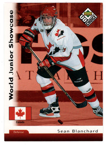 Sean Blanchard RC - Los Angeles Kings - World Junior Showcase (NHL Hockey Card) 1998-99 Upper Deck Choice # 264 Mint