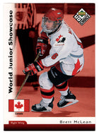 Brett McLean - Dallas Stars - World Junior Showcase (NHL Hockey Card) 1998-99 Upper Deck Choice # 270 Mint