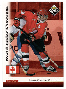 J-P Dumont - New York Islanders - World Junior Showcase (NHL Hockey Card) 1998-99 Upper Deck Choice # 271 Mint