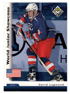 David Legwand - Nashville Predators - World Junior Showcase (NHL Hockey Card) 1998-99 Upper Deck Choice # 302 Mint